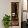 Hanah Home Espejo de muelle con marco dorado Smooth - Gold